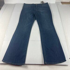 Kut From The Kloth Jeans Women's 33x30 Farrah Bootcut Mid Rise Blue Denim Tag 8
